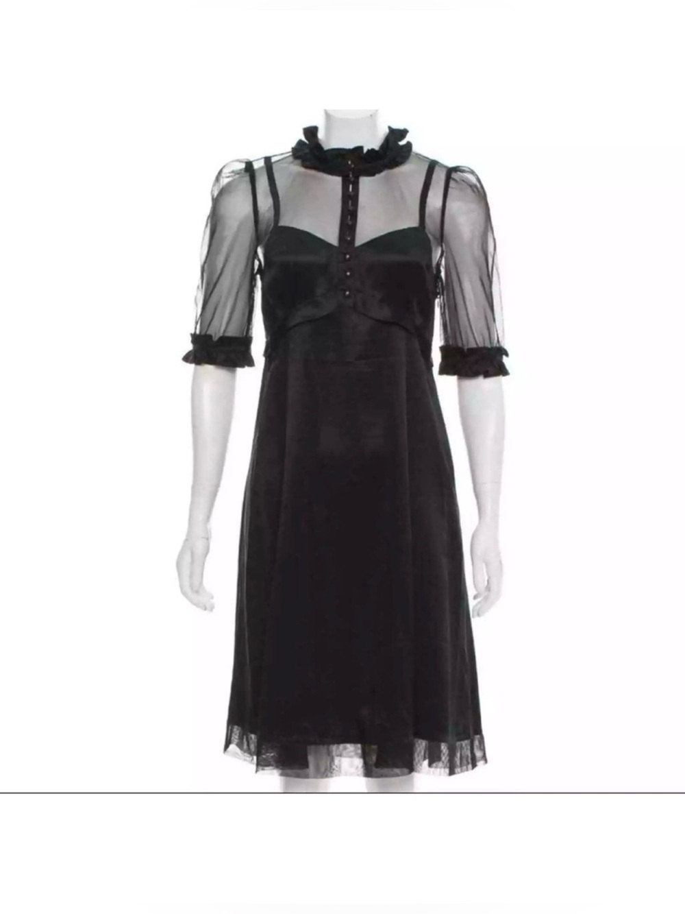 🌷SALE🌷 Marc Jacobs Victorian Style Goth Witchy Vamp Dress